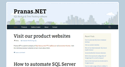 Desktop Screenshot of pranas.net